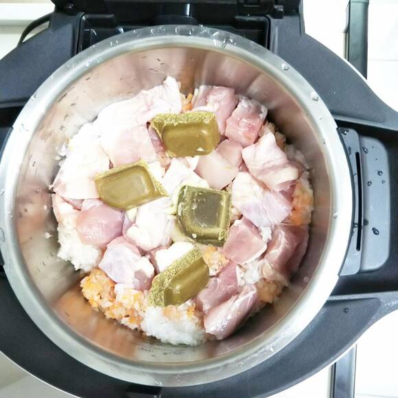 無水カレーの材料