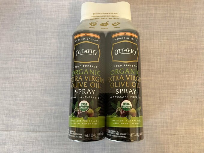 Ottavio ORGANIC EXTRA VIRGIN OLIVE OIL SPRAY