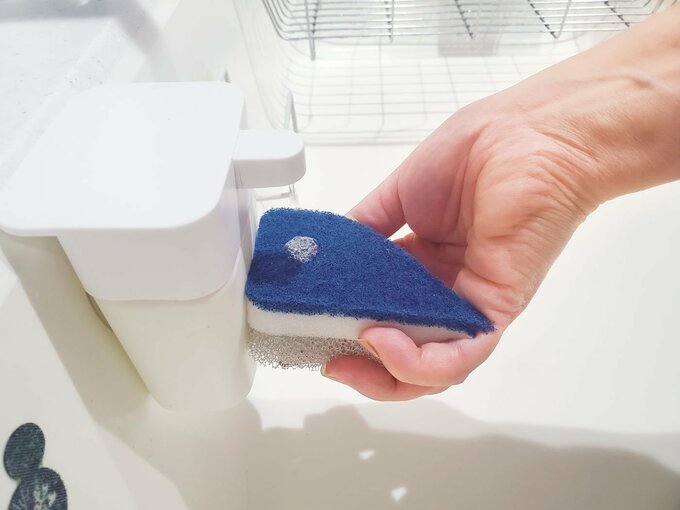 スポンジと食器用洗剤