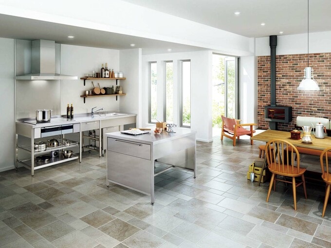 永大産業のゲートスタイルキッチン S-1