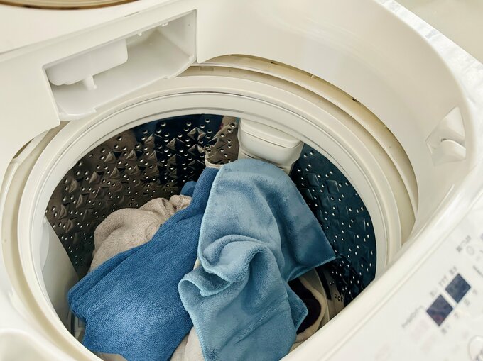 部屋干しのにおいを防ぐ洗濯