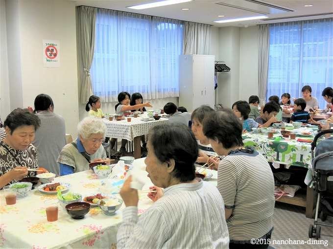 こども食堂の様子
