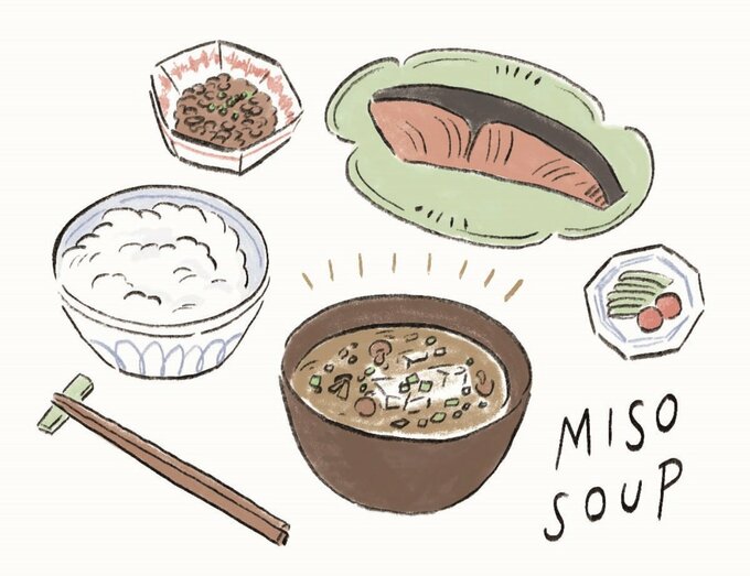 和食の朝食