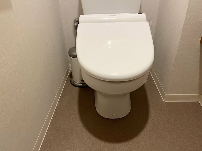 トイレマットは敷かない