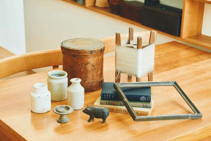 アンティークのインテリア