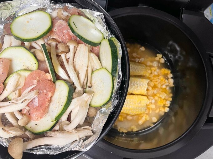 ホットクックでつくる夕食