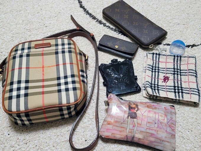 898gにまとめたバッグの中身