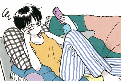 スマホで目が疲れたときの「筋肉ほぐし」2つ。目のピントをきり替えて“老眼”も予防