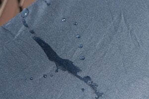 水の粒ができていません。