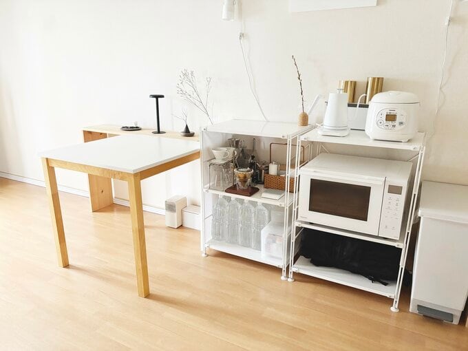 すっきりとしたリビング