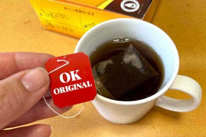 オーケーの紅茶でティータイム