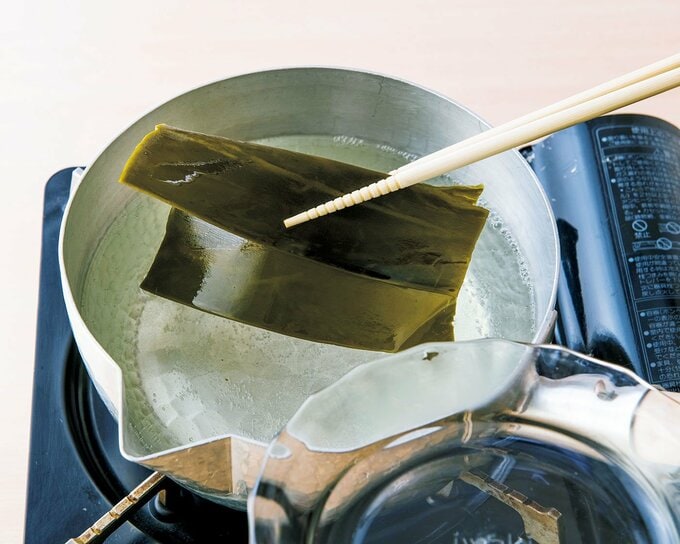 だしをとったあとの昆布