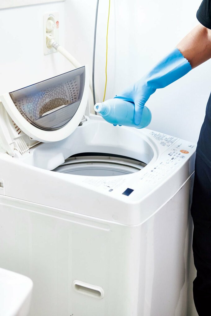 洗濯機も定期的な掃除を