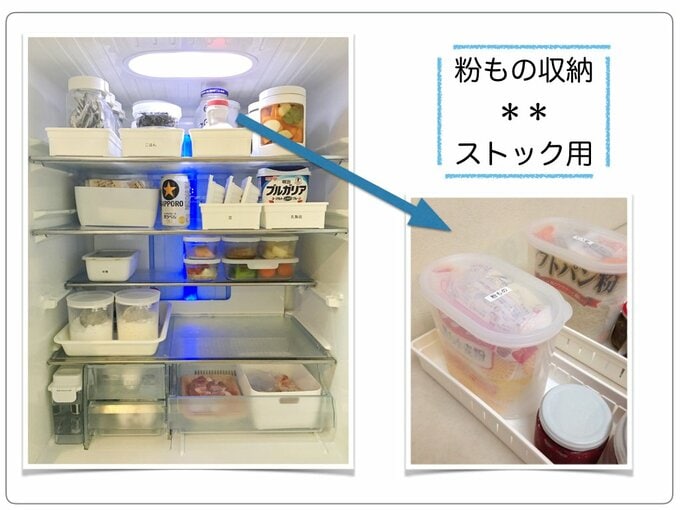 粉もの収納ストック用