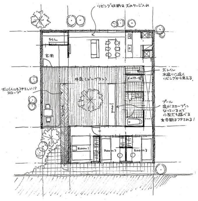 犬のための理想的なプラン例