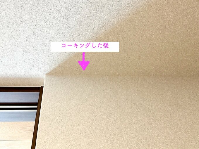 チリ切れのアフター写真