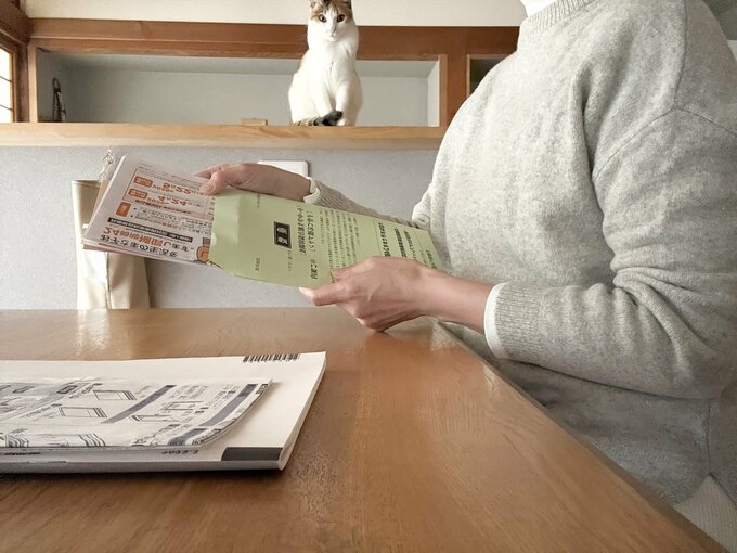 スッキリした様子のリビング