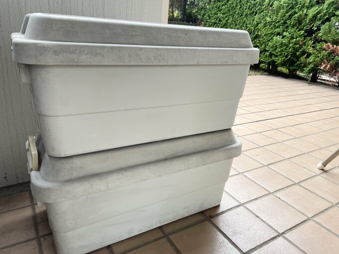 再生ポリプロピレン入り 頑丈収納ボックス 特大