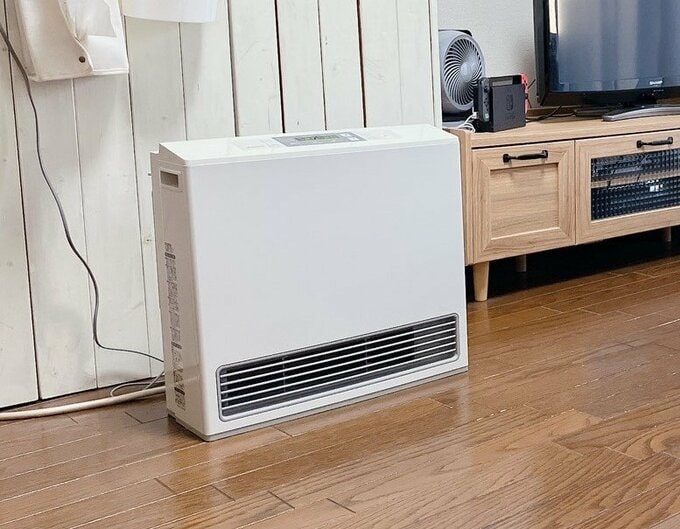 ガスファンヒータの画像