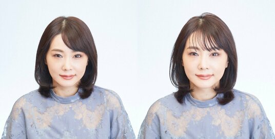 流行りの「シースルーバング」ってどんな前髪？40代も簡単に今っぽく