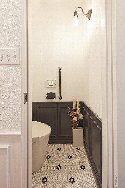 パーツにこだわったトイレ