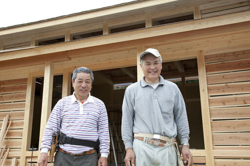 家を建ててくれる大工さん
