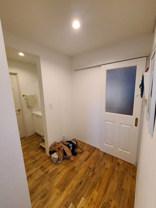 洗面室横のスペース