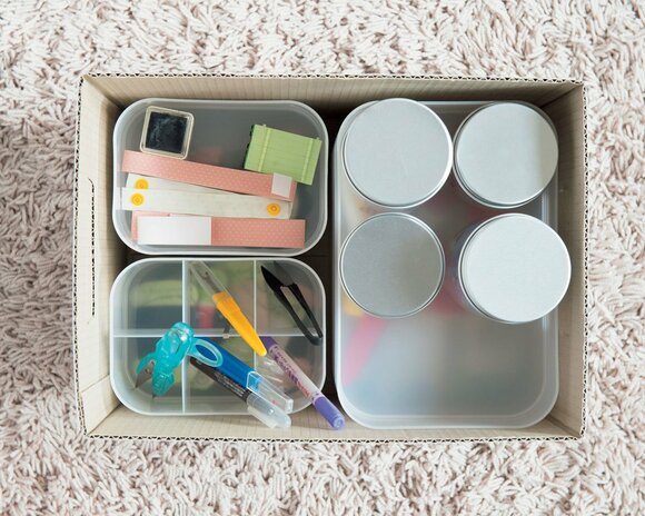 積み重ねボックス3つ