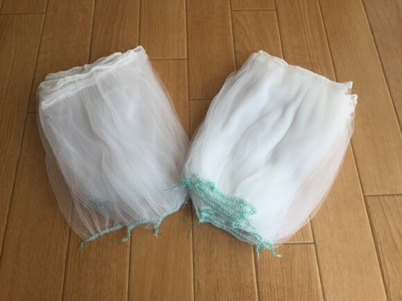 掃除をラクにするために、シンクの排水口のネットは毎日取り換えています。