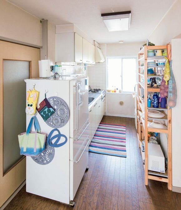 動線の工夫で作業効率のよいキッチンに