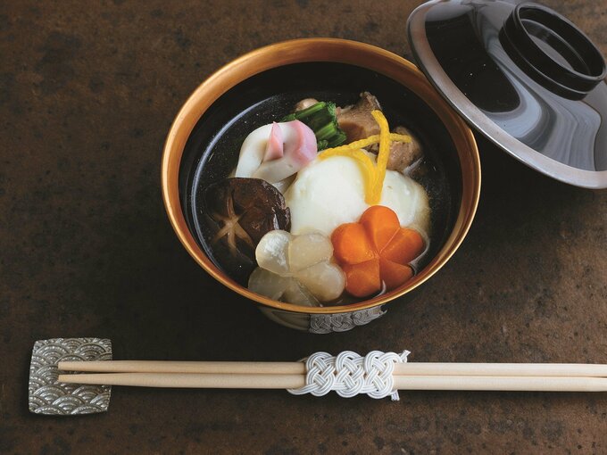 ヨーグルトもちのお雑煮