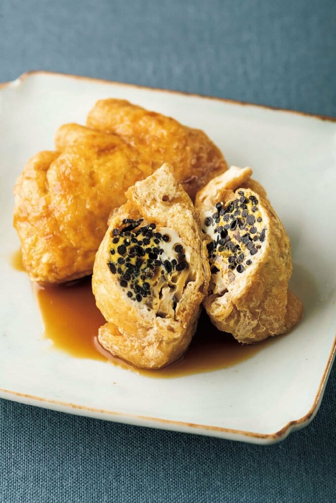 ヒジキと卵の袋煮