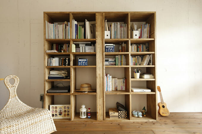 フリールームの本棚