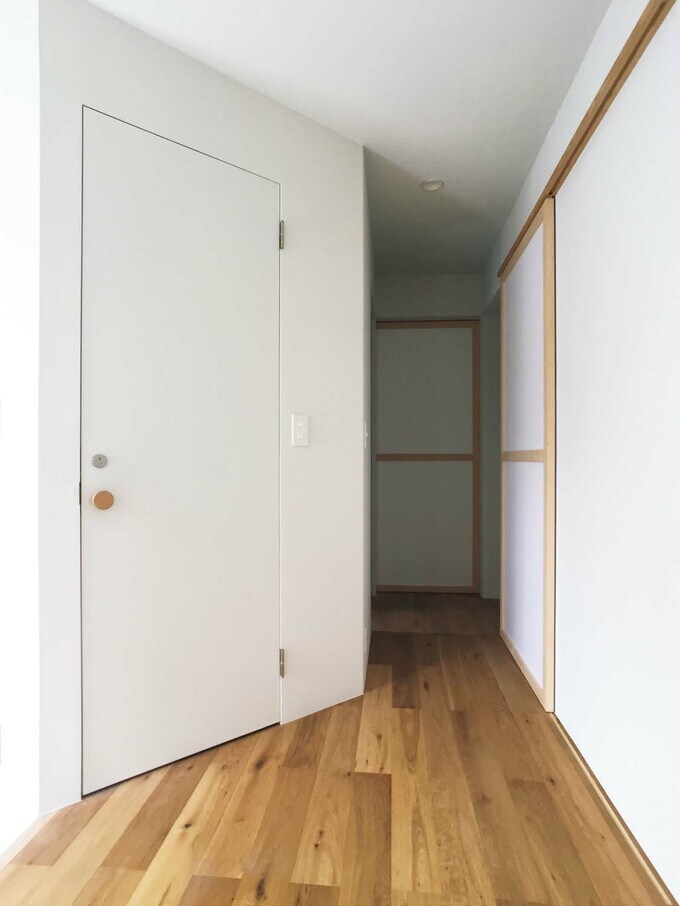 「戸戸」の間仕切り