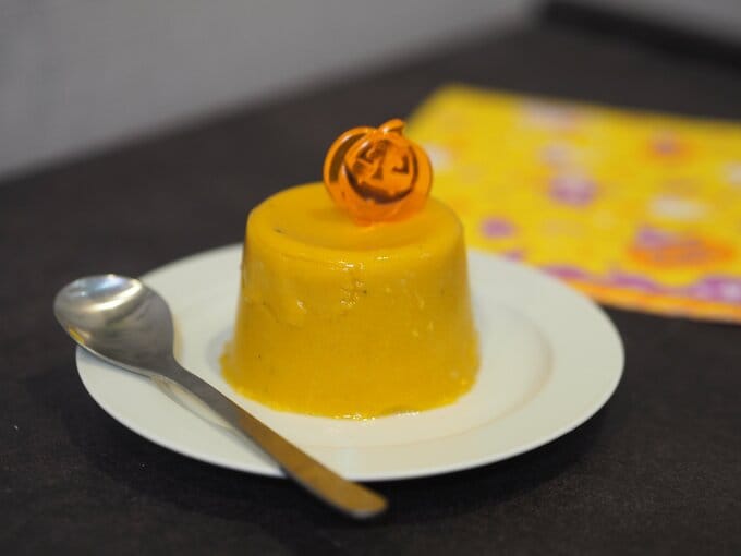 ゼラチンで作るかぼちゃプリン