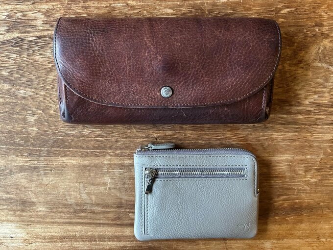 長財布とミニ財布