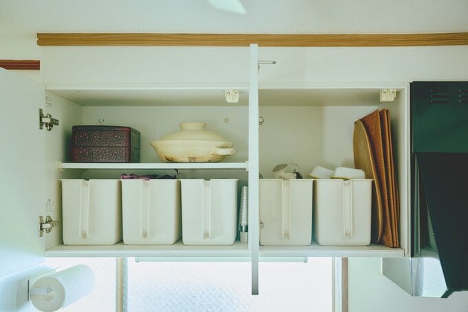 ようさん宅吊り戸棚