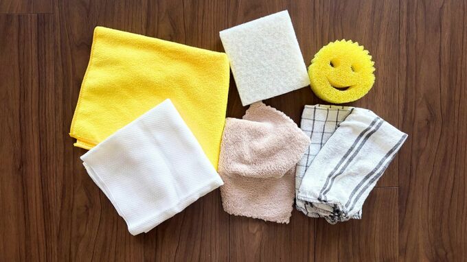 掃除に使った雑巾やスポンジはどこに置いてる?
