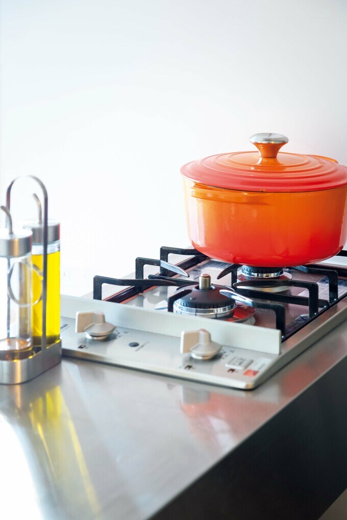 キッチンは、サンワカンパニーと無印良品のコラボ商品