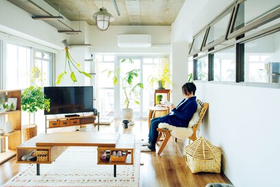 リノベ事例：保護ネコと都心のビンテージマンションで暮らす