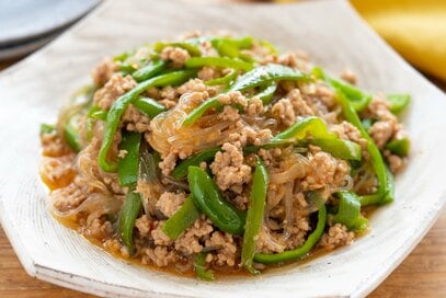 ピーマン激ウマ「麻婆春雨」レシピ。白飯と相性抜群