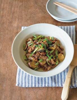 ナスと牛肉の中華風とろみ炒め。ジューシーで白飯がすすむレシピ