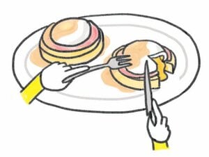 ソースや黄身の洪水は、どうすれば止められる?【エッグベネディクト】