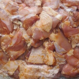 ひと口大に切ってファスナーつき保存袋に