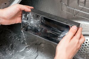 【3】【1】、【2】を3回繰り返し、残った水を捨てる