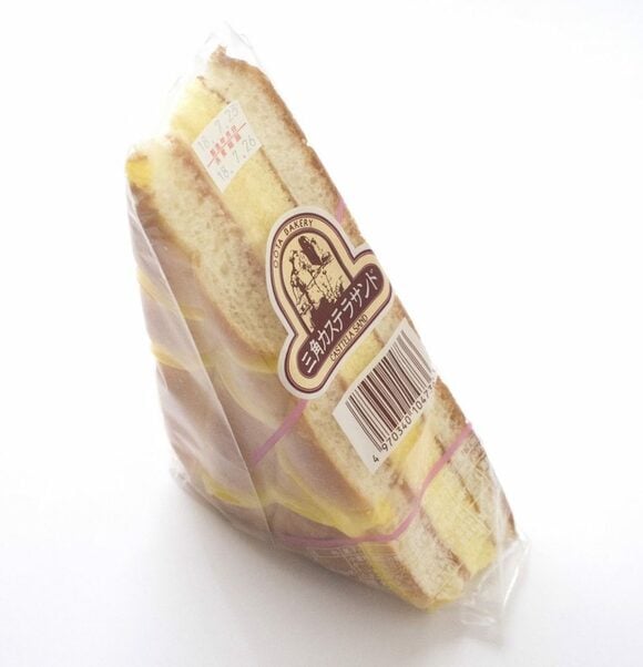 三角カステラサンド