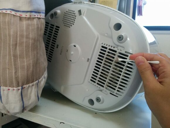 家電はホコリ取りで長もち