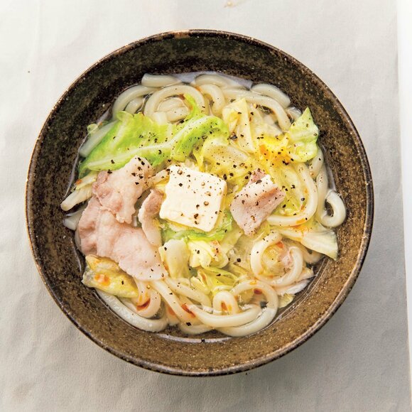 レンジでチンするだけうどん