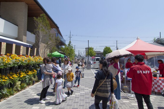 住宅展示場のイベント風景