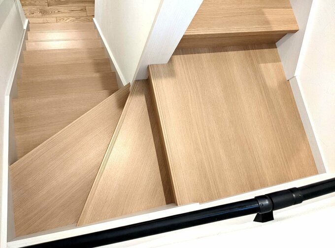 重いものを運ぶときにひと息つける踊り場